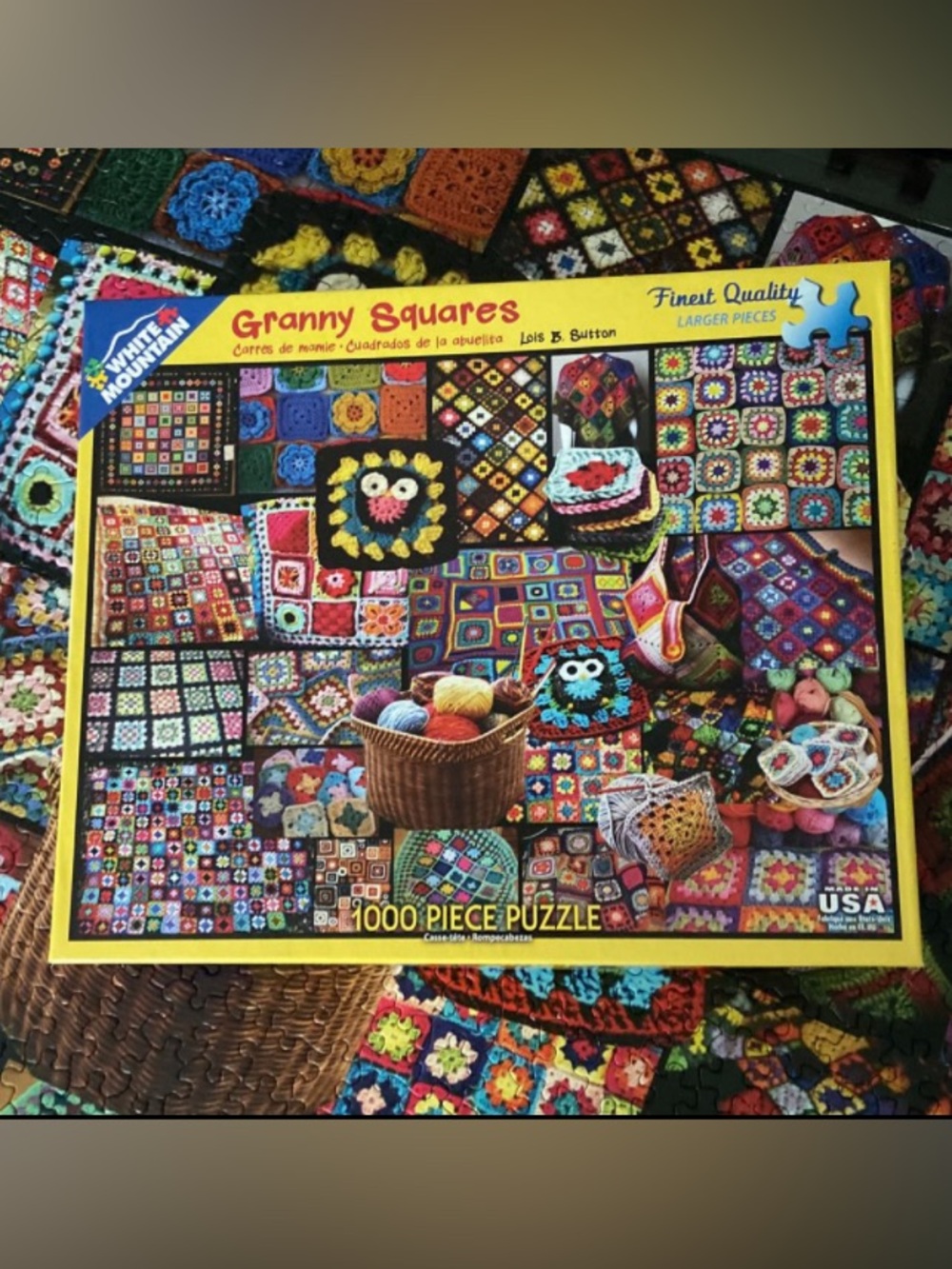 White Mountain Granny Squares Puzzle
HTF (2015)
